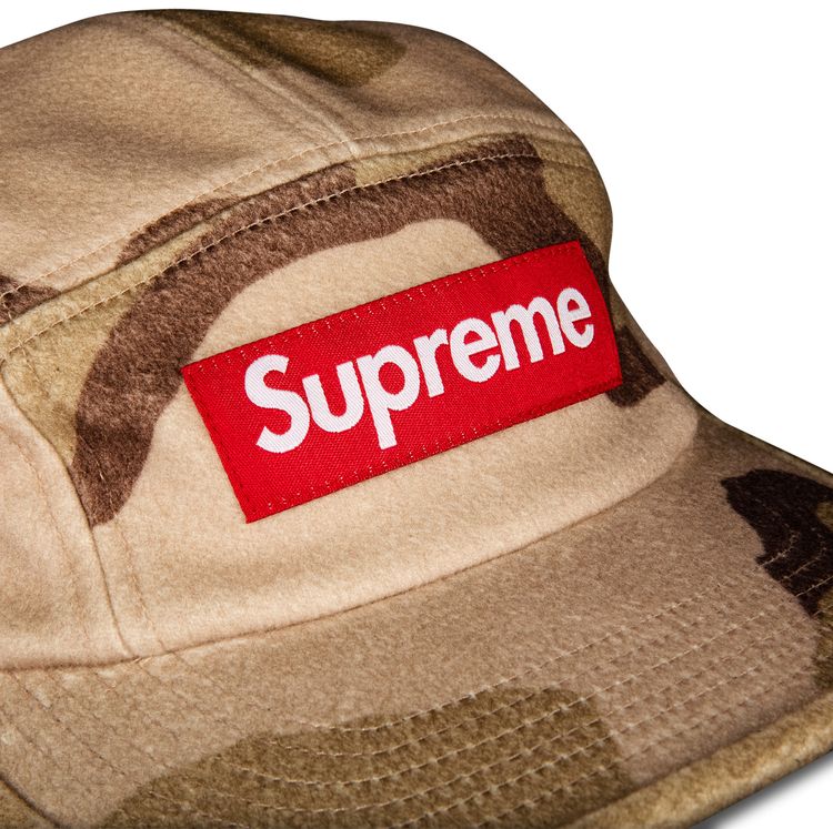 Supreme Wool Camp Cap Desert Camo