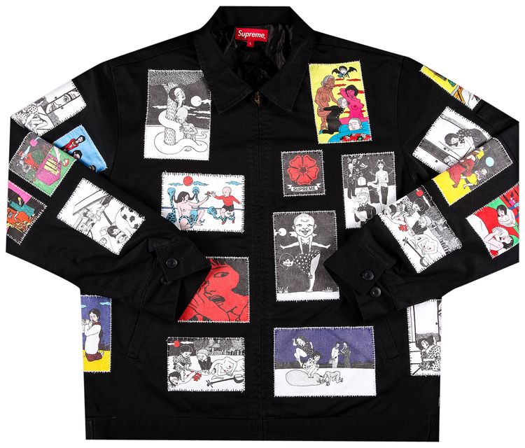 Supreme x Toshio Saeki Work Jacket Black