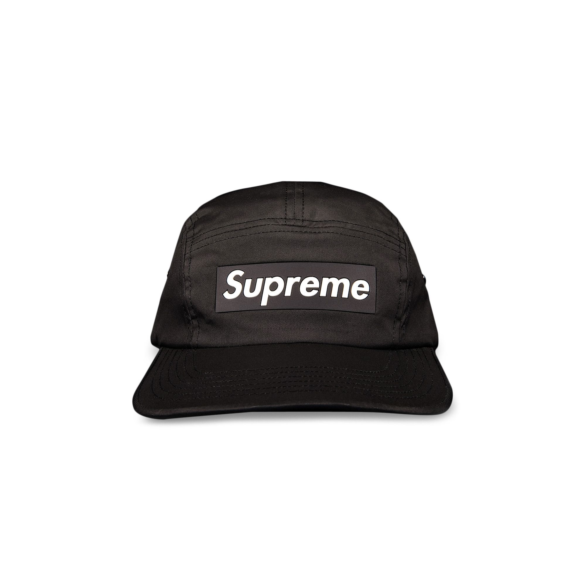 Buy Supreme Inset Logo Camp Cap 'Black' - FW20H93 BLACK | GOAT