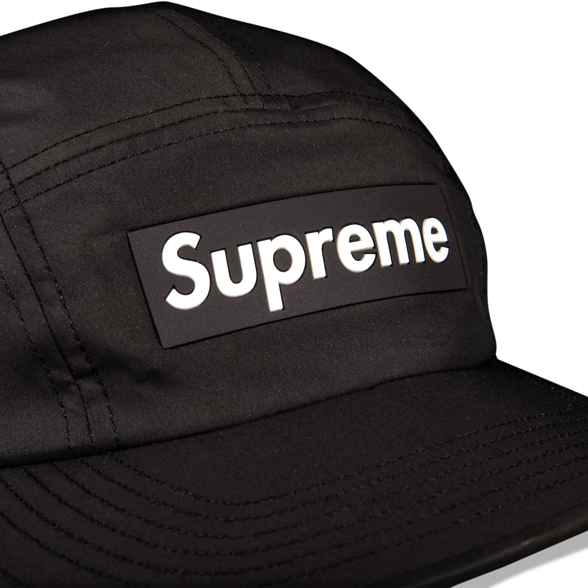 Buy Supreme Inset Logo Camp Cap 'Black' - FW20H93 BLACK | GOAT