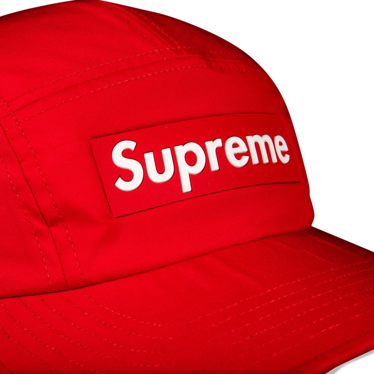Supreme Inset Logo Camp Cap Red