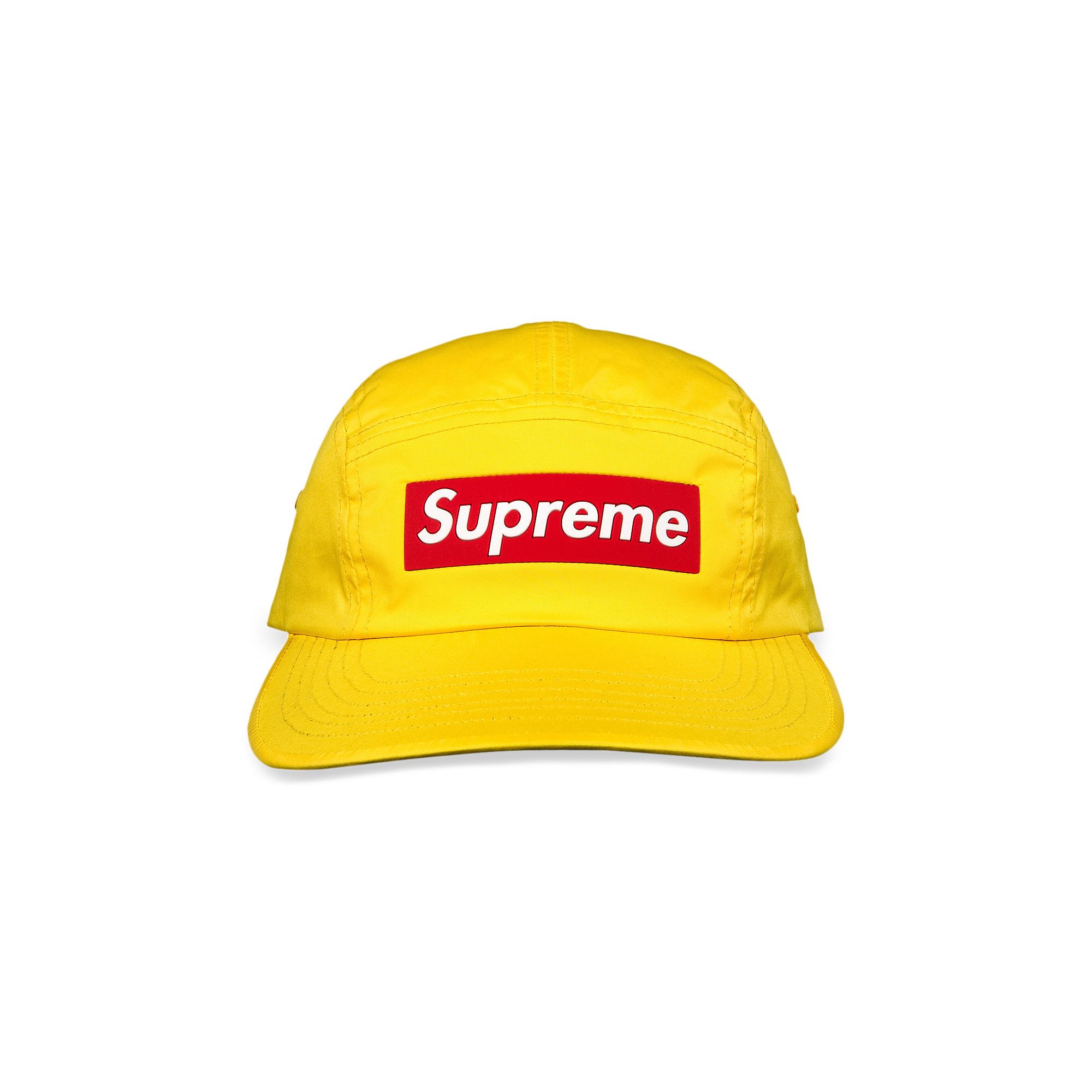 Buy Supreme Inset Logo Camp Cap 'Yellow' - FW20H93 YELLOW | GOAT