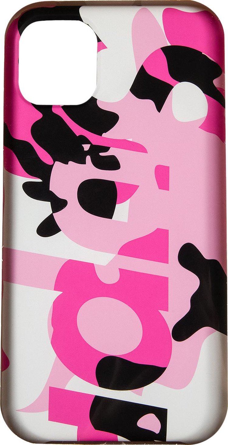 Supreme Camo iPhone 11 Case Pink Camo