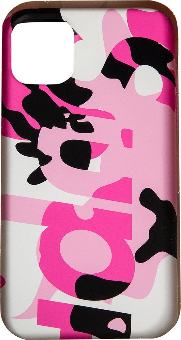 Supreme Camo iPhone 11 Case Pink Camo