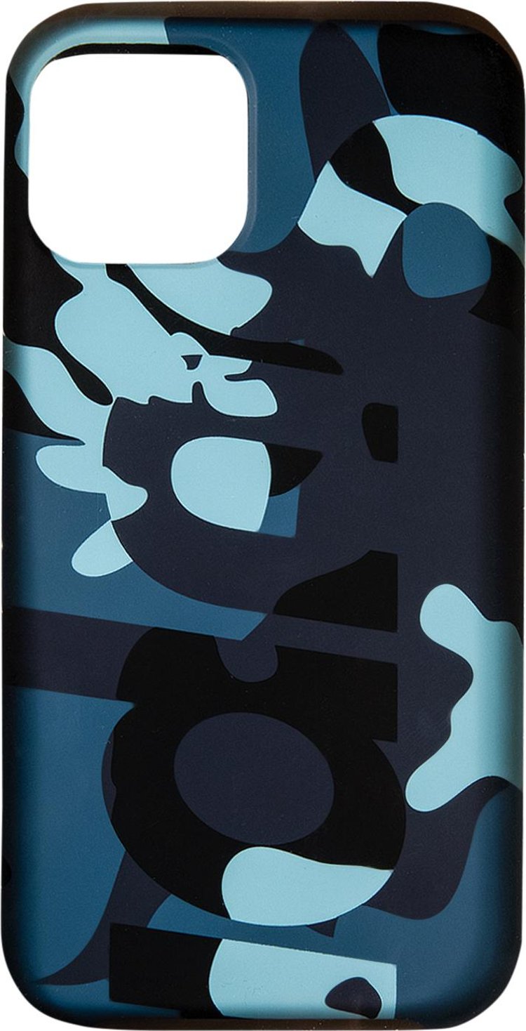 Supreme Camo iPhone 11 Pro Case Blue Camo