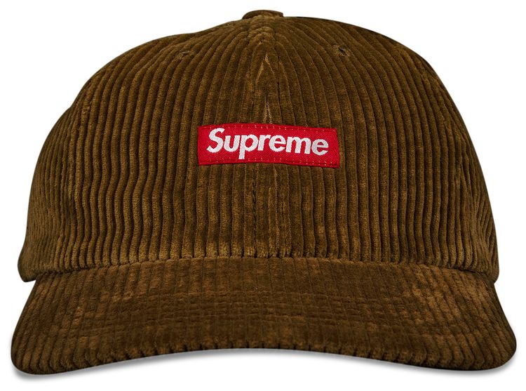 Supreme Ripple Corduroy Small Box 6 Panel Brown
