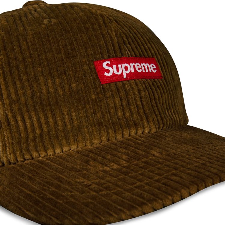 Supreme Ripple Corduroy Small Box 6 Panel Brown