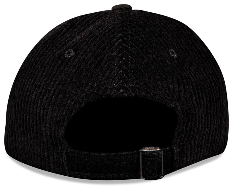 Supreme Ripple Corduroy Small Box 6 Panel Black