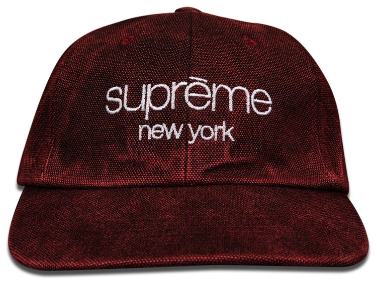 Supreme 2 Tone Canvas 6 Panel Red