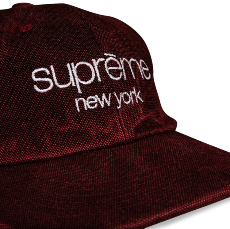 Supreme 2 Tone Canvas 6 Panel Red