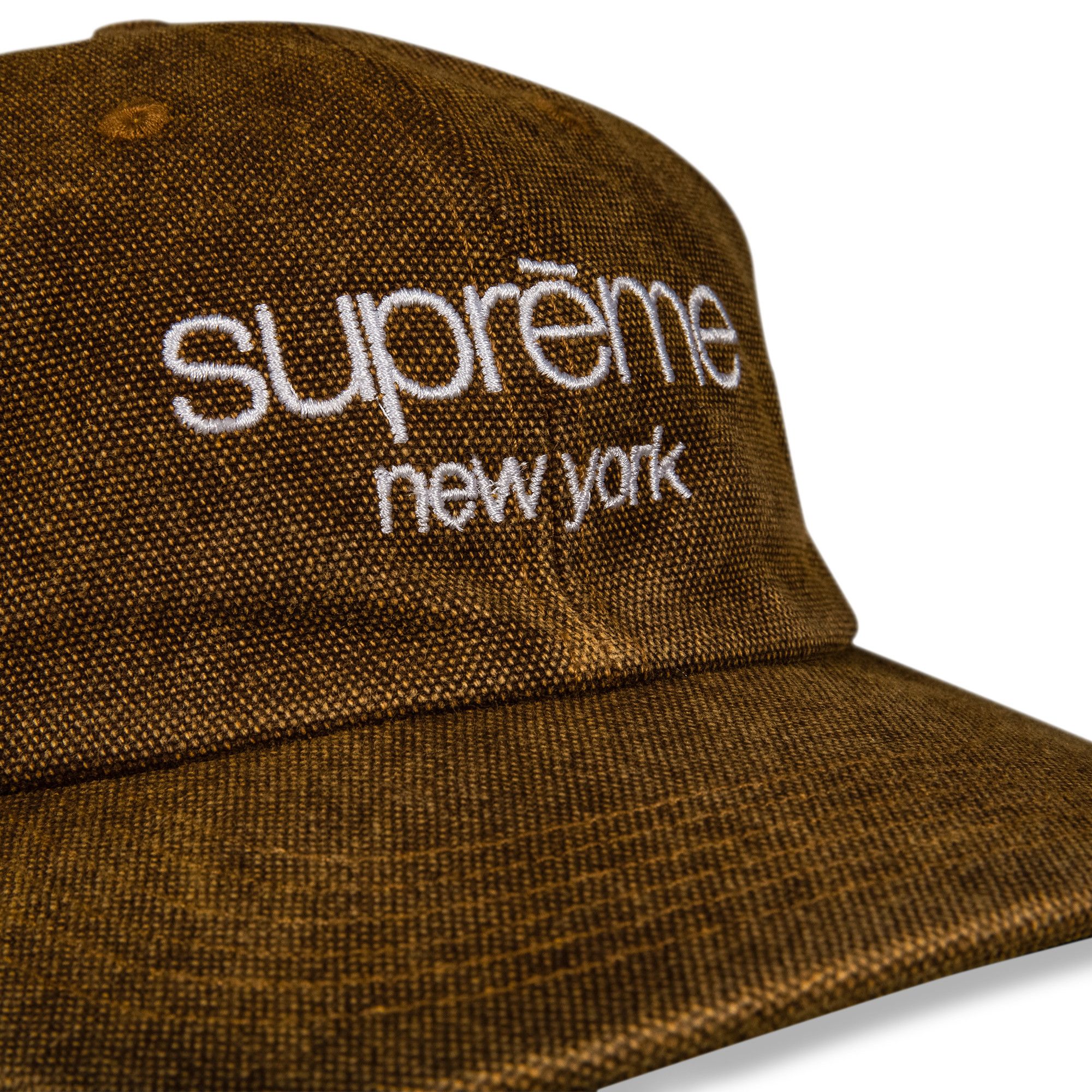 Buy Supreme 2-Tone Canvas 6-Panel 'Yellow' - FW20H68 YELLOW