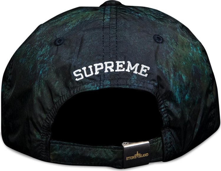 Supreme x Stone Island Nylon 6 Panel Dark Teal