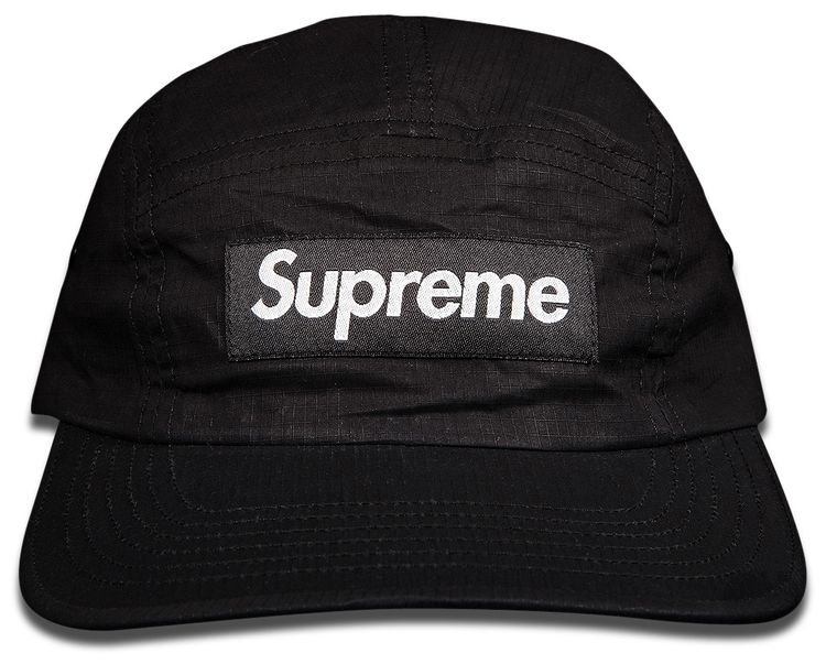 Supreme Dry Wax Cotton Camp Cap Black