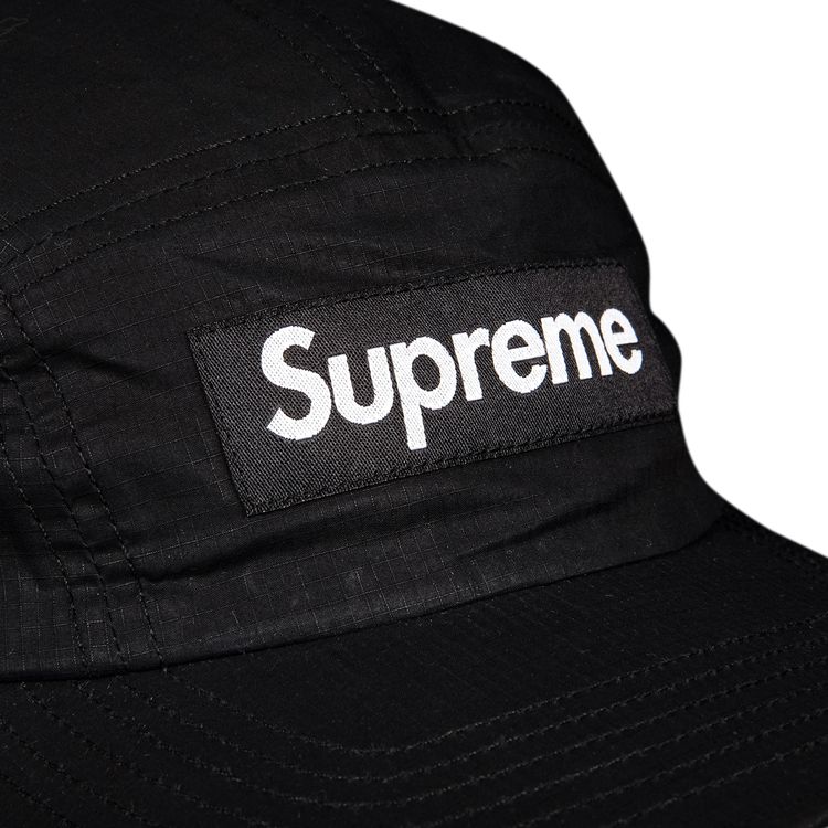 Supreme Dry Wax Cotton Camp Cap Black