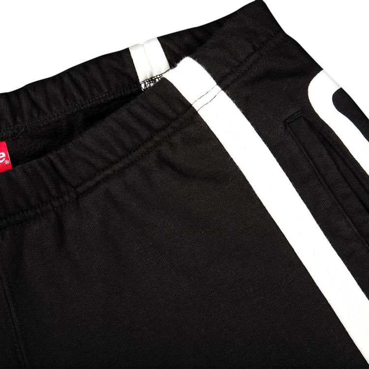 Supreme Big Logo Paneled Sweatpant Black