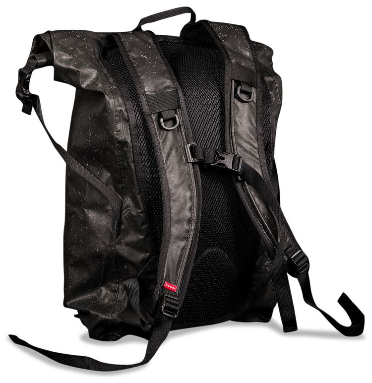 Supreme Waterproof Reflective Speckled Backpack Black