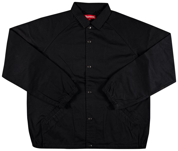 Supreme x ANTIHERO Snap Front Twill Jacket Black