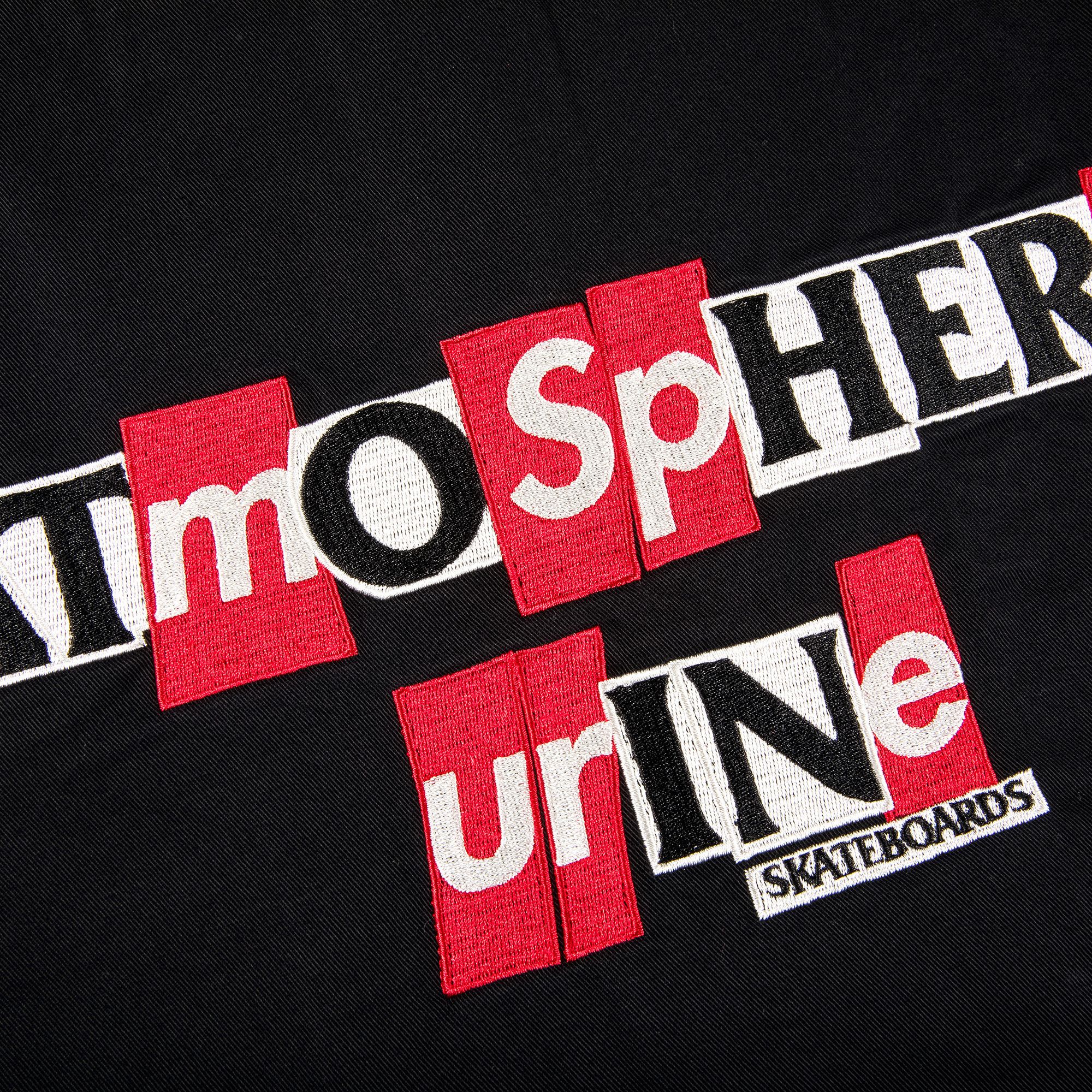 Buy Supreme x ANTIHERO Snap Front Twill Jacket 'Black Buy Supreme x ANTIHERO Snap Front Twill Jacket 'Black