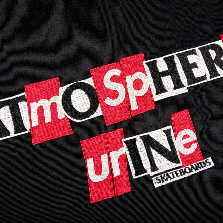 Supreme x ANTIHERO Snap Front Twill Jacket Black