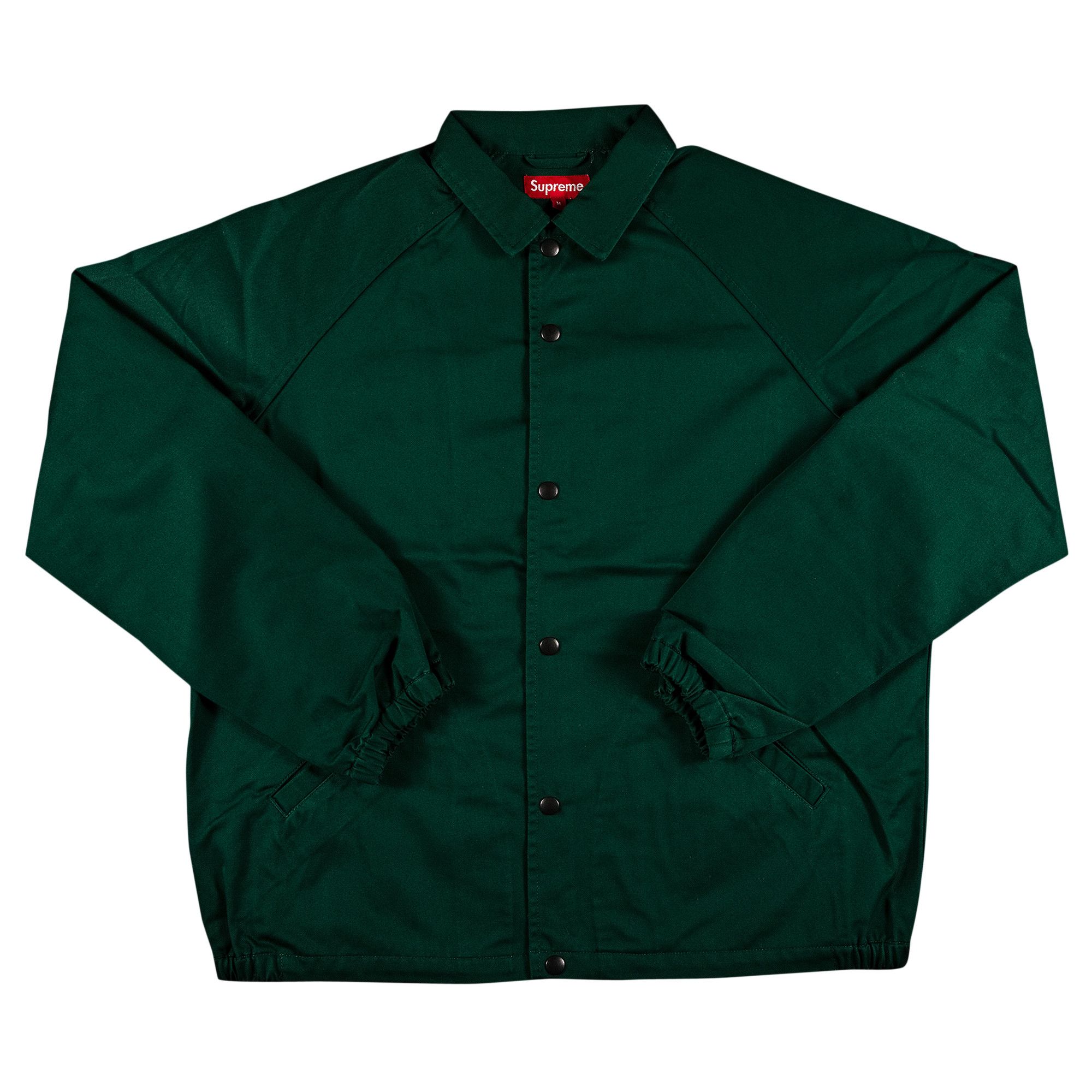 Buy Supreme x ANTIHERO Snap Front Twill Jacket 'Dark Green
