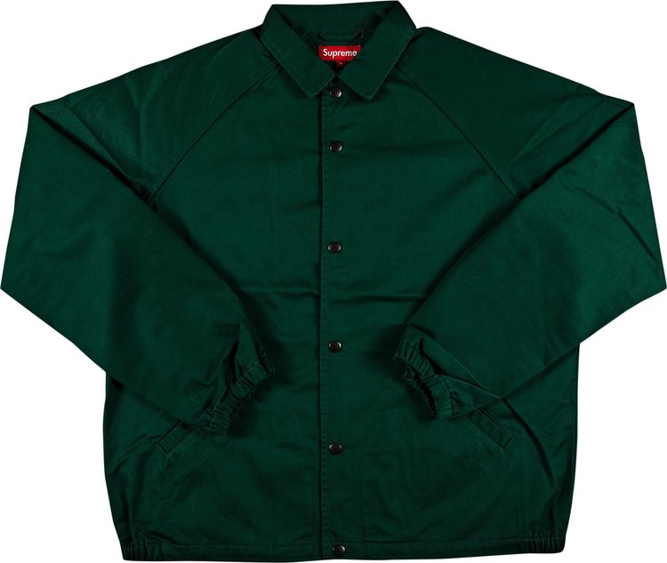 Supreme x ANTIHERO Snap Front Twill Jacket 'Dark Green'
