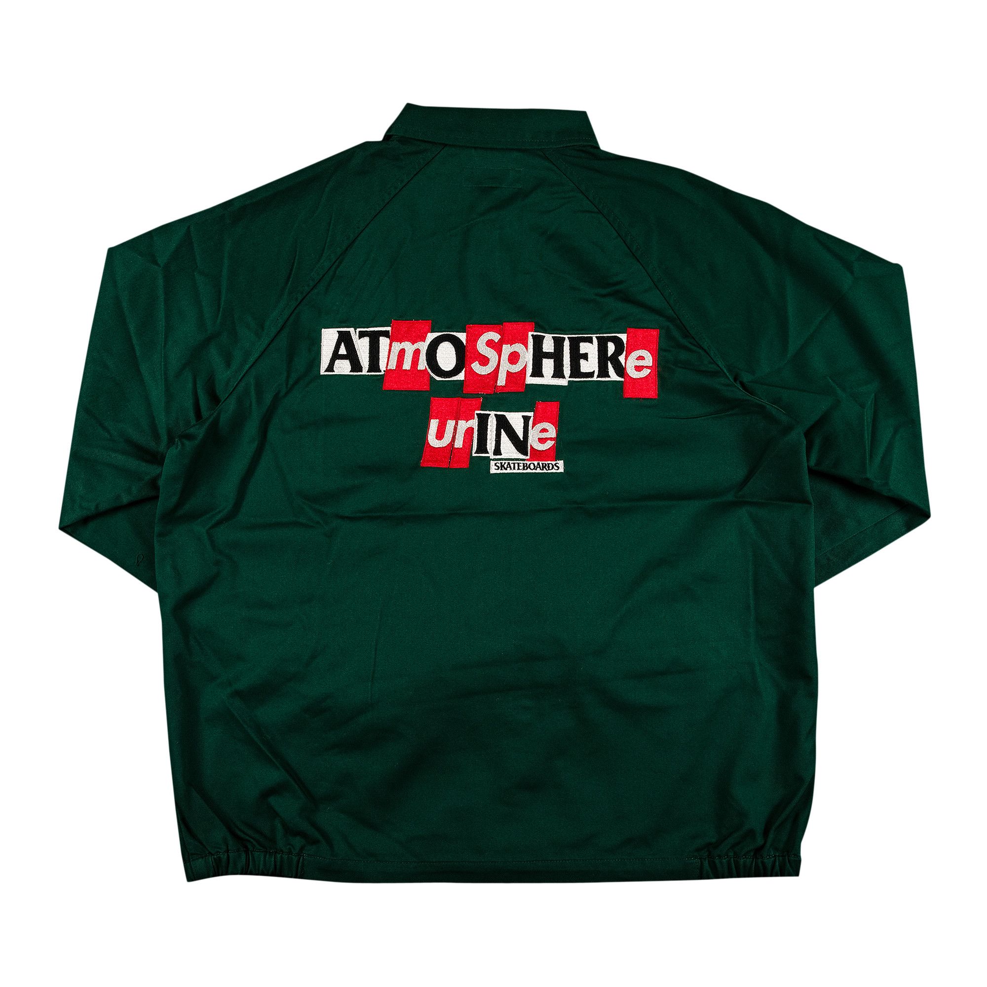 Buy Supreme x ANTIHERO Snap Front Twill Jacket 'Dark Green
