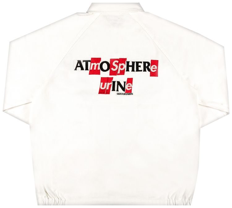 Supreme x ANTIHERO Snap Front Twill Jacket White