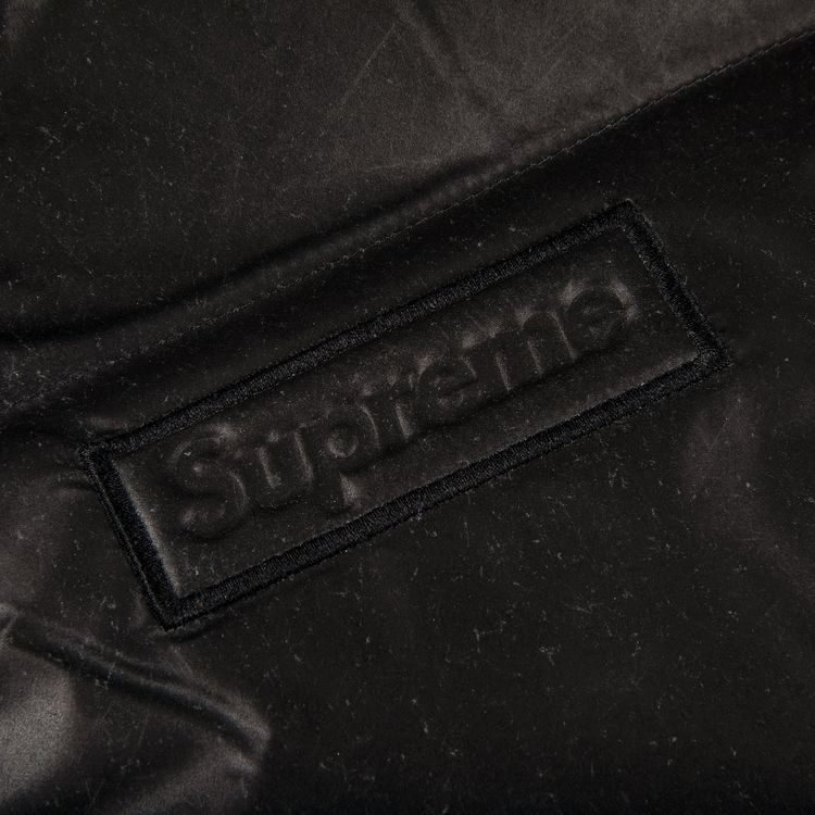 Supreme Reflective Speckled Down Jacket Black