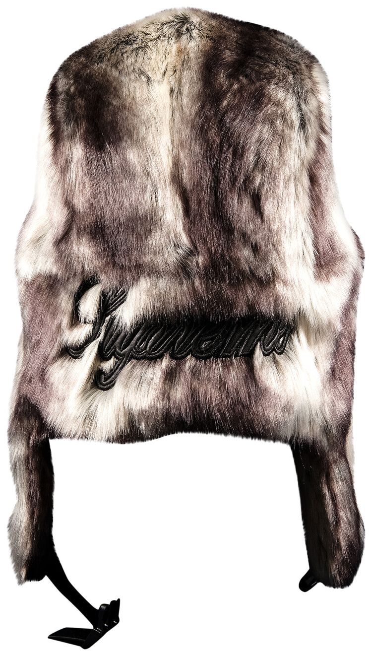 Supreme Faux Fur Trooper Black