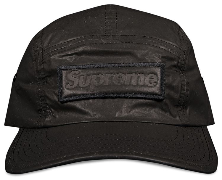 Supreme Reflective Speckled Camp Cap Black