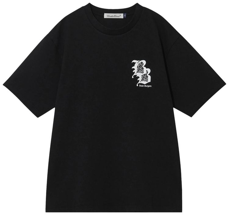 Undercover Burger Brains T Shirt Black