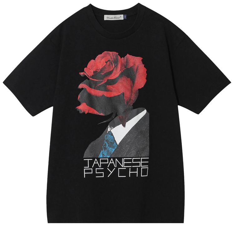 Undercover Rose T Shirt Black