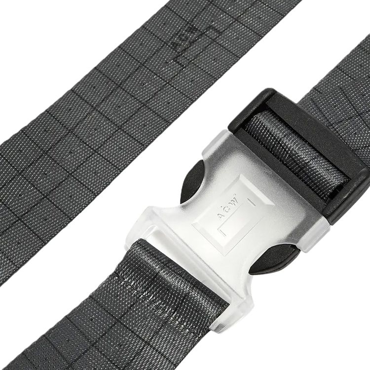 A Cold Wall Grid Webbing Belt Black
