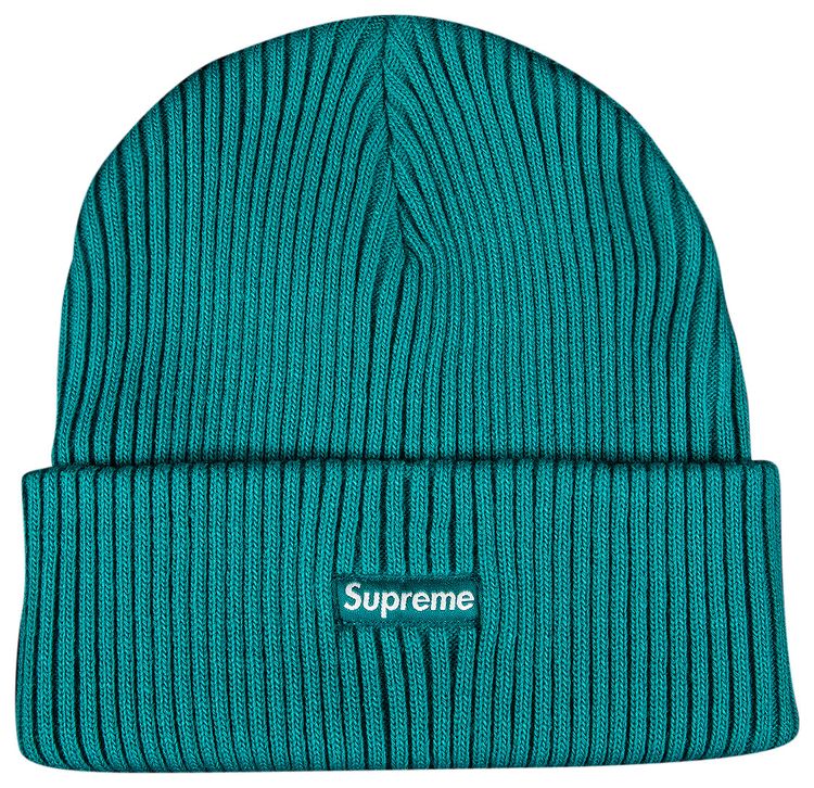 Supreme Wide Rib Beanie Teal