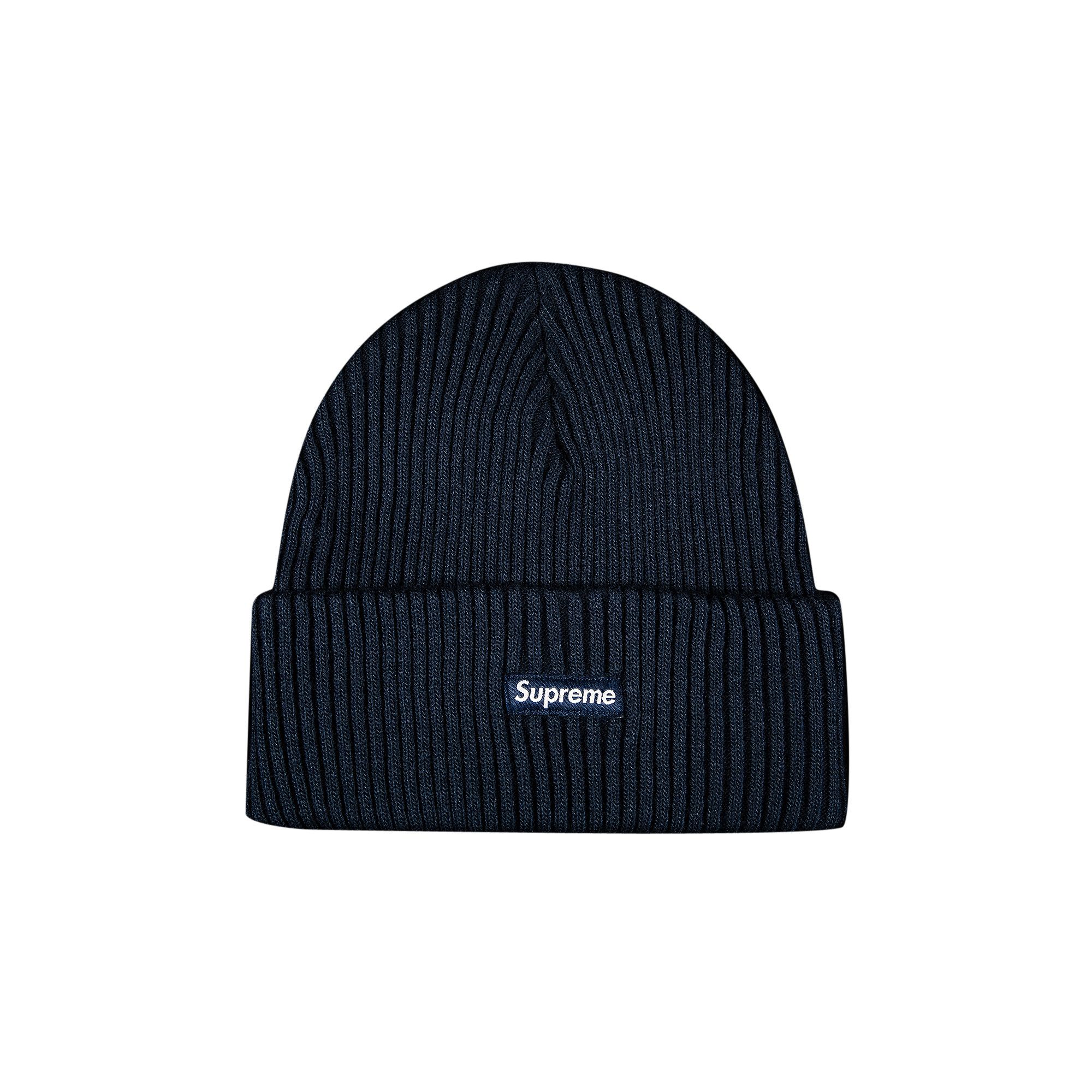 Buy Supreme Wide Rib Beanie 'Navy' - FW20BN8 NAVY | GOAT CA