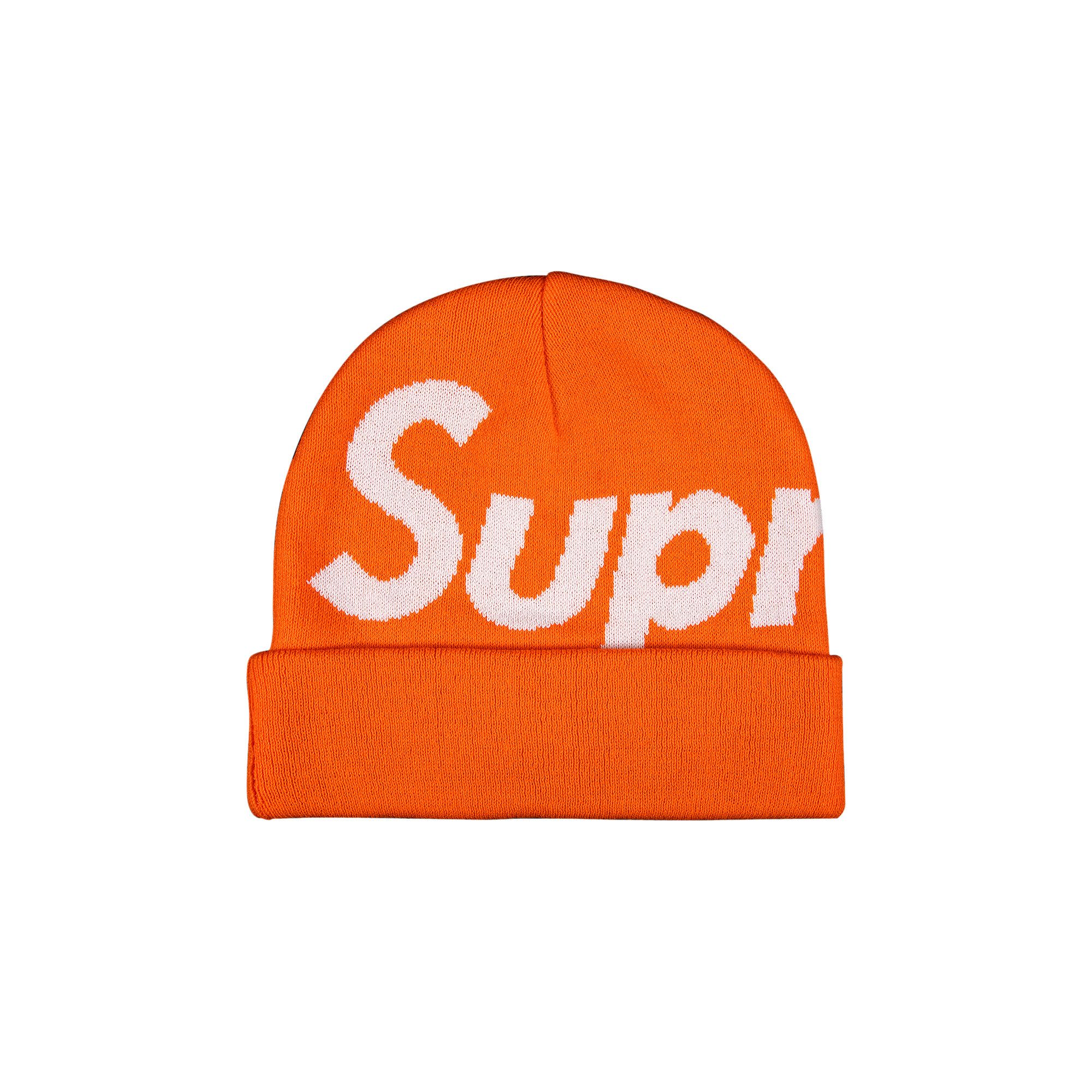 Buy Supreme Big Logo Beanie 'Bright Orange' - FW20BN9 BRIGHT ORANGE | GOAT