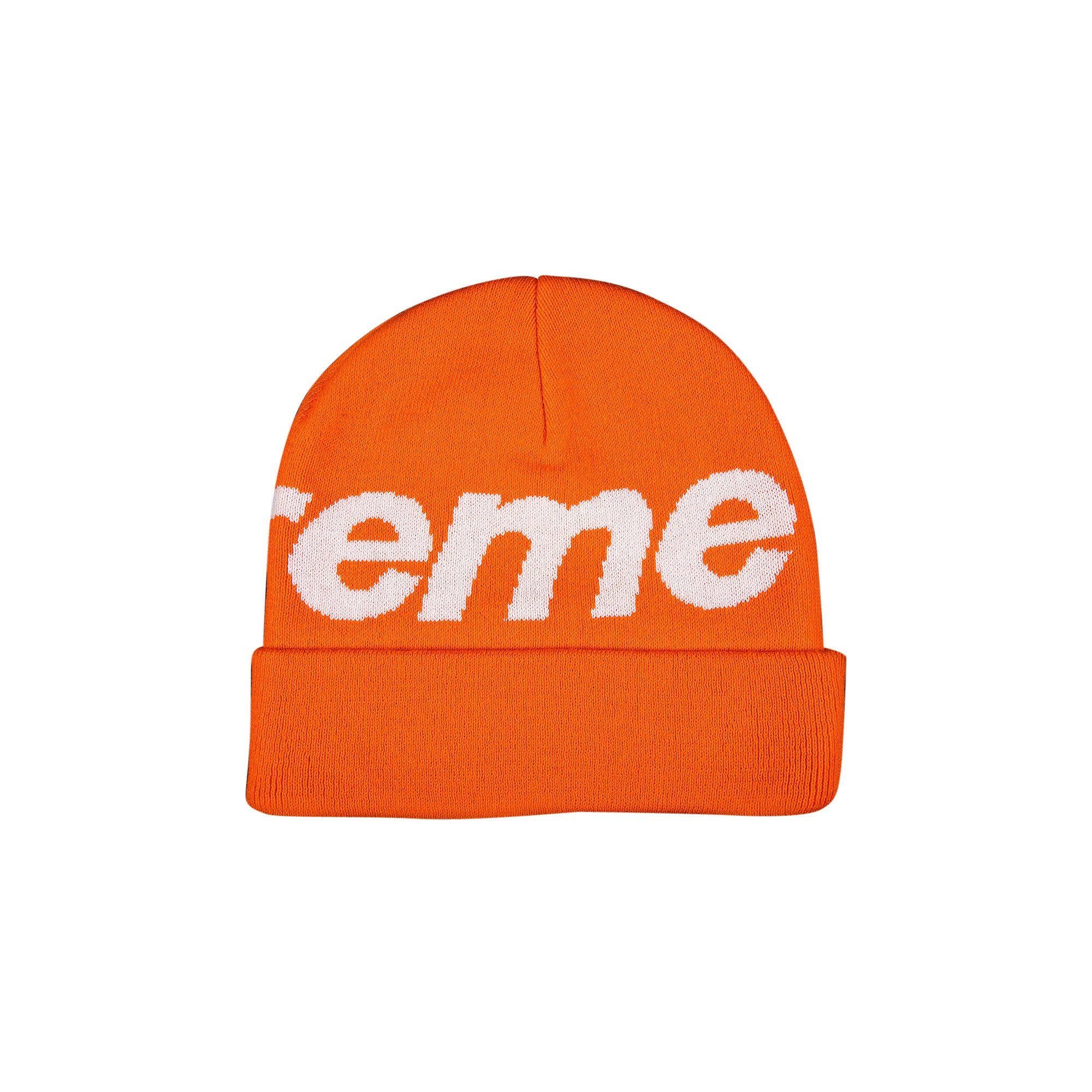 Buy Supreme Big Logo Beanie 'Bright Orange' - FW20BN9 BRIGHT ORANGE | GOAT