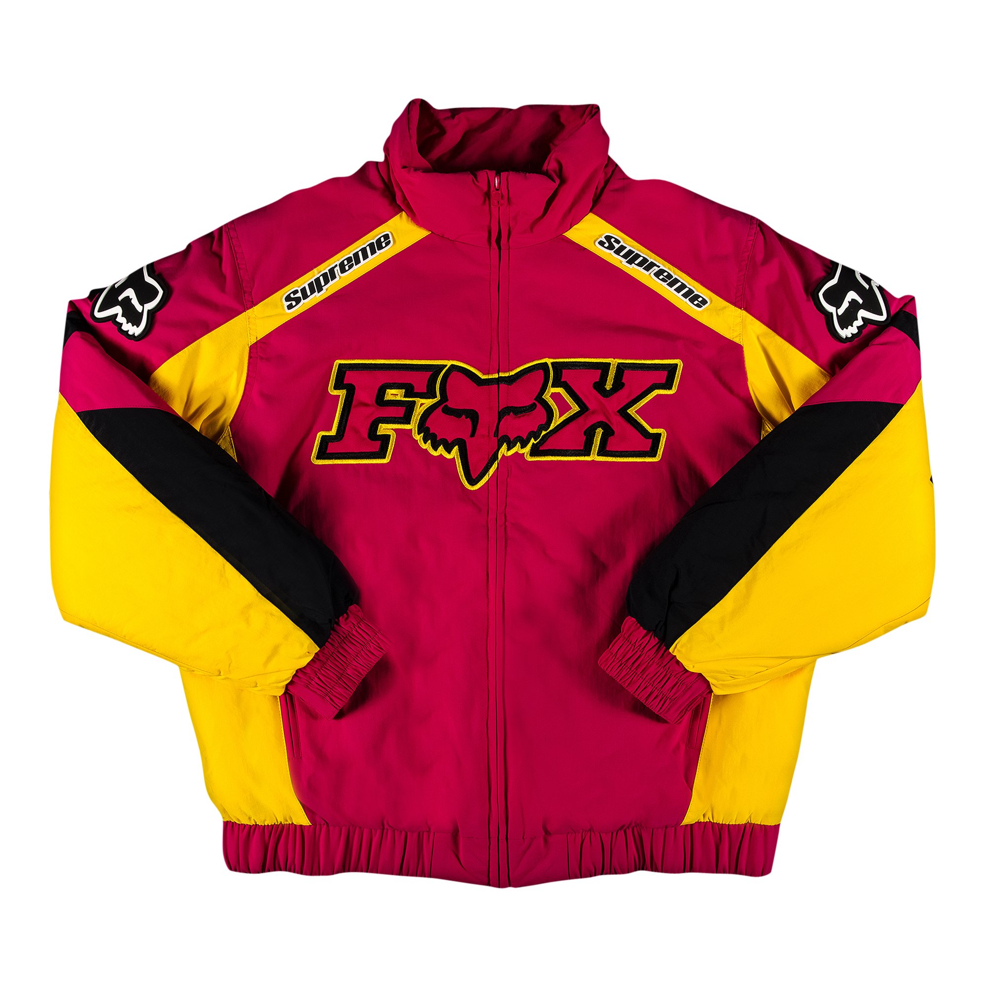 Buy Supreme x Fox Racing Puffy Jacket 'Pink' - FW20J10 PINK | GOAT