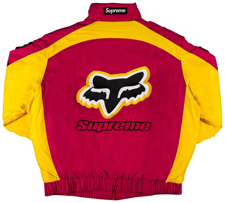 Supreme x Fox Racing Puffy Jacket Pink