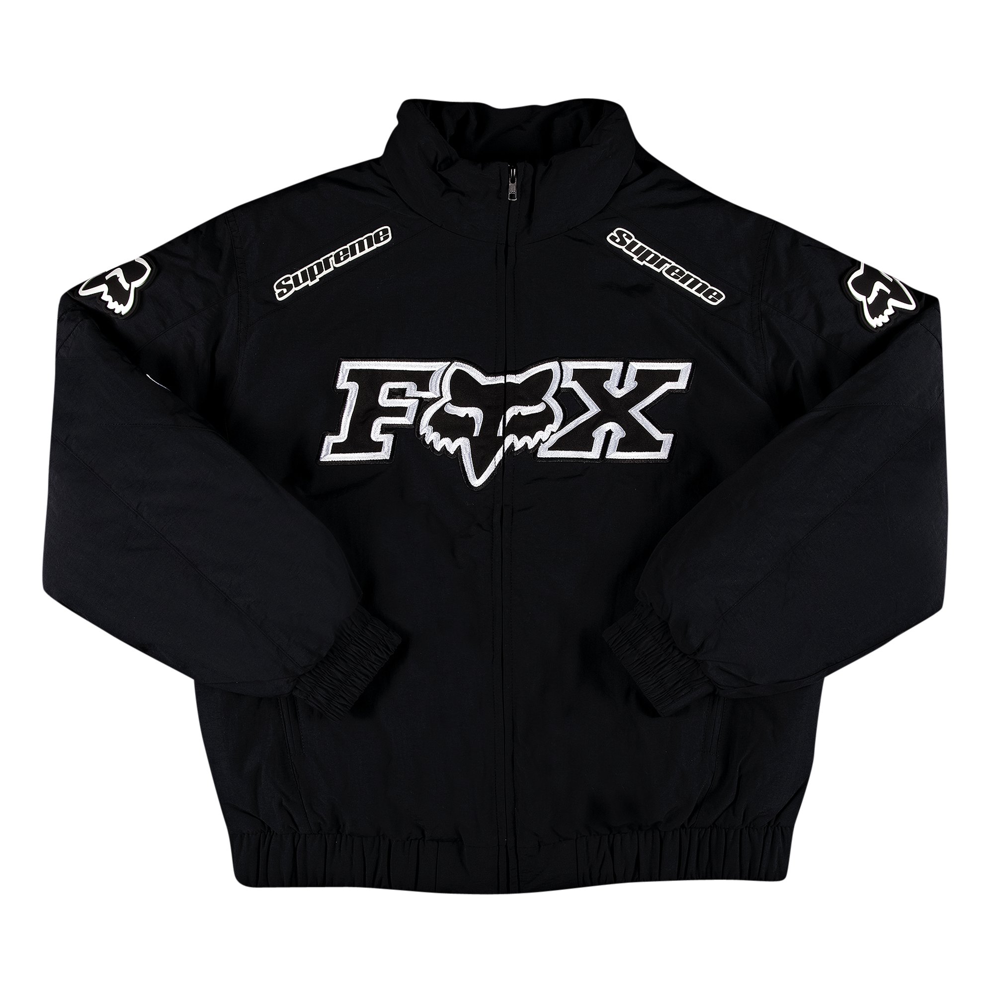 Supreme x Fox Racing Puffy Jacket 'Black'