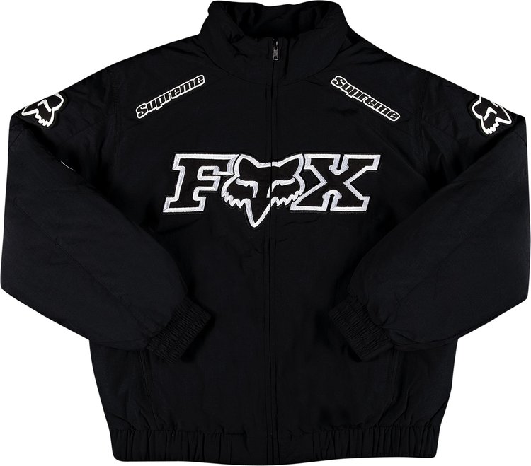 Supreme x Fox Racing Puffy Jacket 'Black'