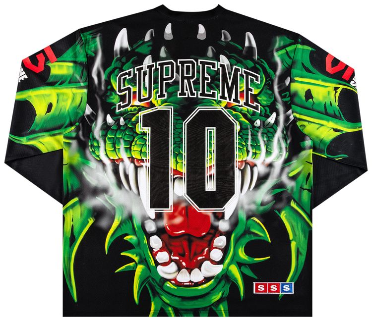Supreme Dragon Hockey Jersey Black