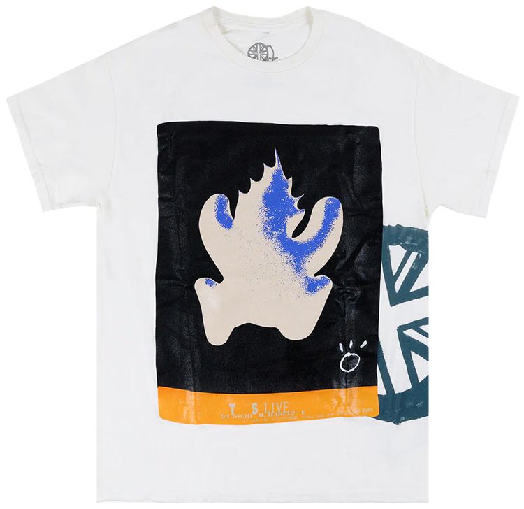 Cactus Jack by Travis Scott O2 Live Burning Man Tee Cream