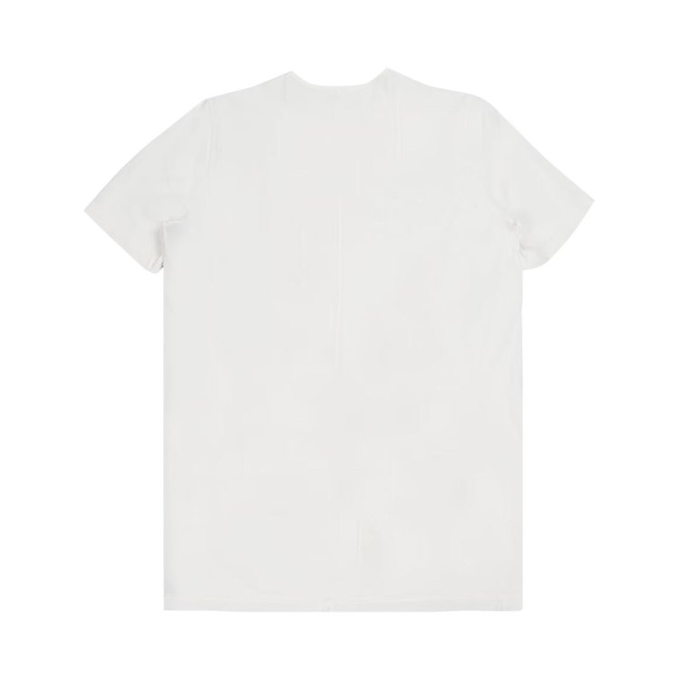 Rick Owens DRKSHDW Level Tee Milk And Black