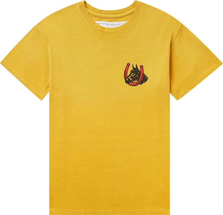 One Of These Days Valley Riders Tee Sun Faded Yellow