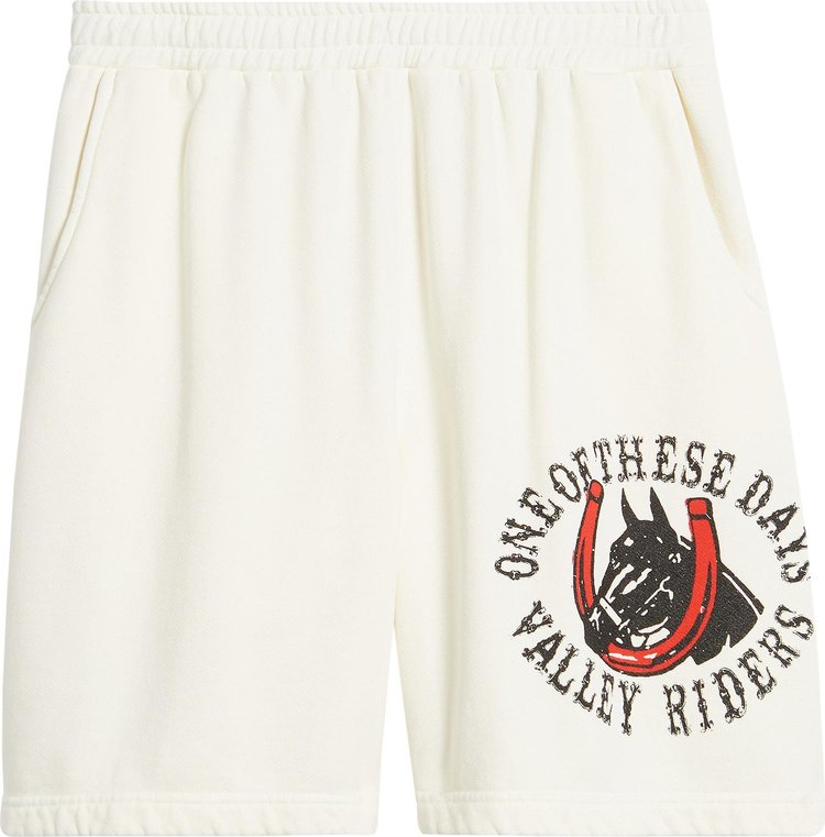 One Of These Days Valley Riders Sweatshort Bone