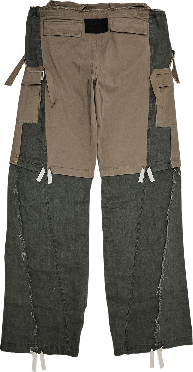 Ottolinger Baggy Cargo Pants Olive Grey