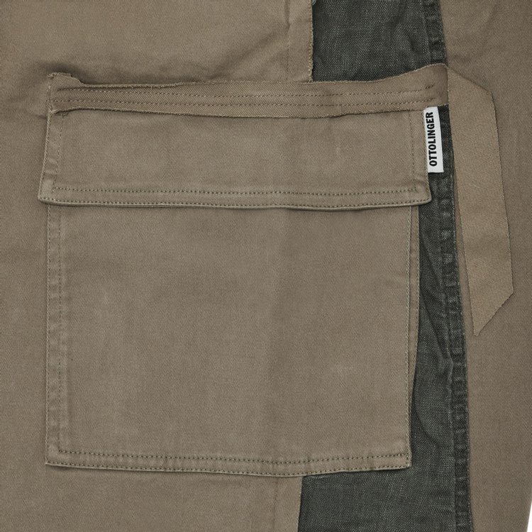 Ottolinger Baggy Cargo Pants Olive Grey