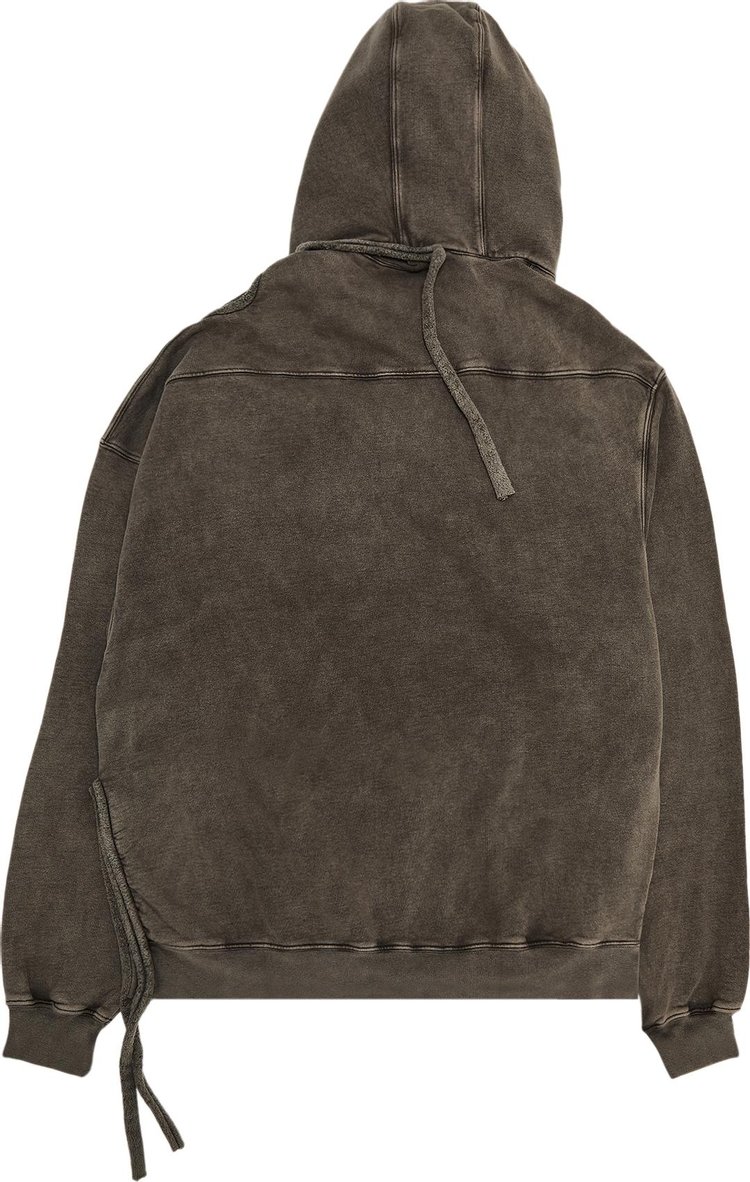 Ottolinger Deconstructed Cut Out Hoodie Light Brown