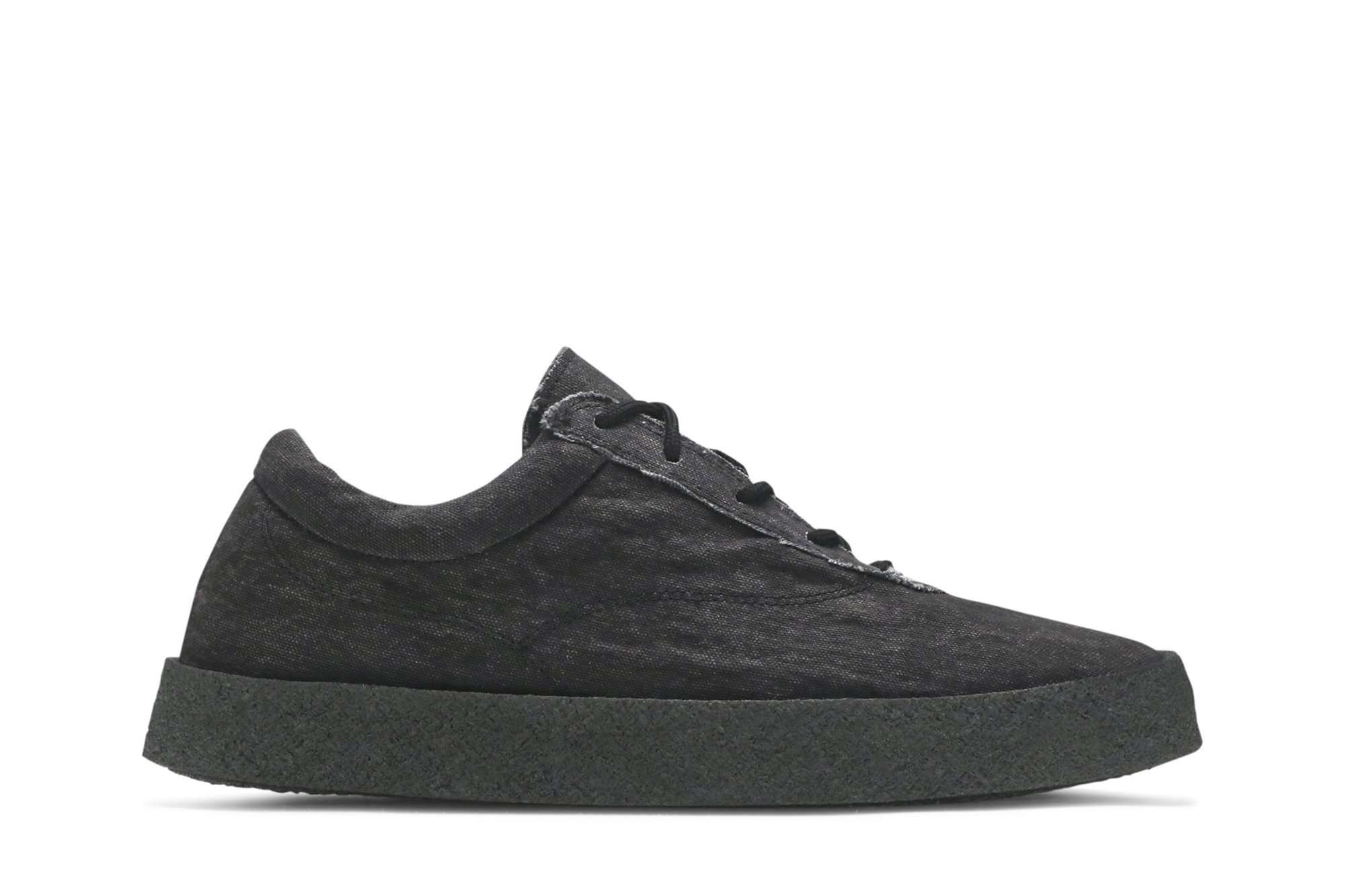 Yeezy Season 6 Washed Canvas Crepe Sneaker 'Graphite'